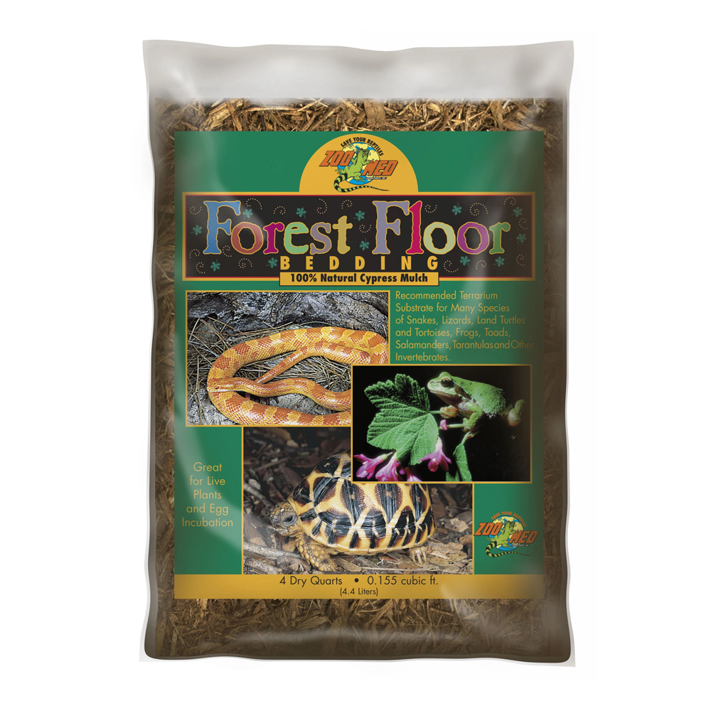 ZOO MED Forest Floor Podłoże Cyprysowe do Terrarium 4,4L dla Gadów Płazów